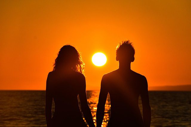 sunset, romance, sea, water, relationship, love, sun, love, nature, love, love, love, love